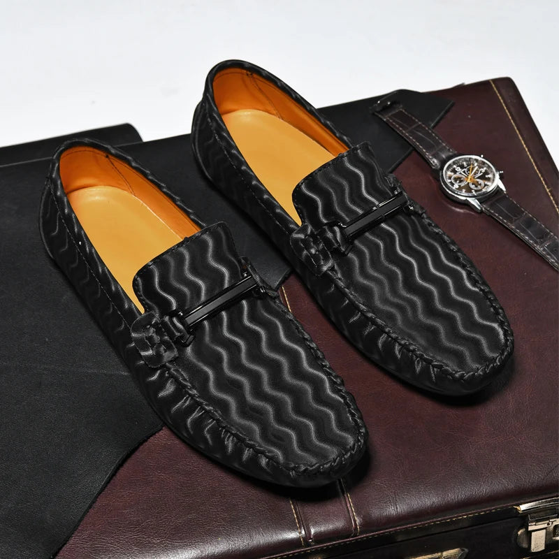 Monaco Vintage Leather Loafers