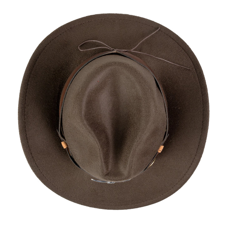 Ox Head Pinched Cowboy Hat