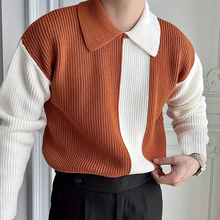 Alessandro Moretti Collar Sweater