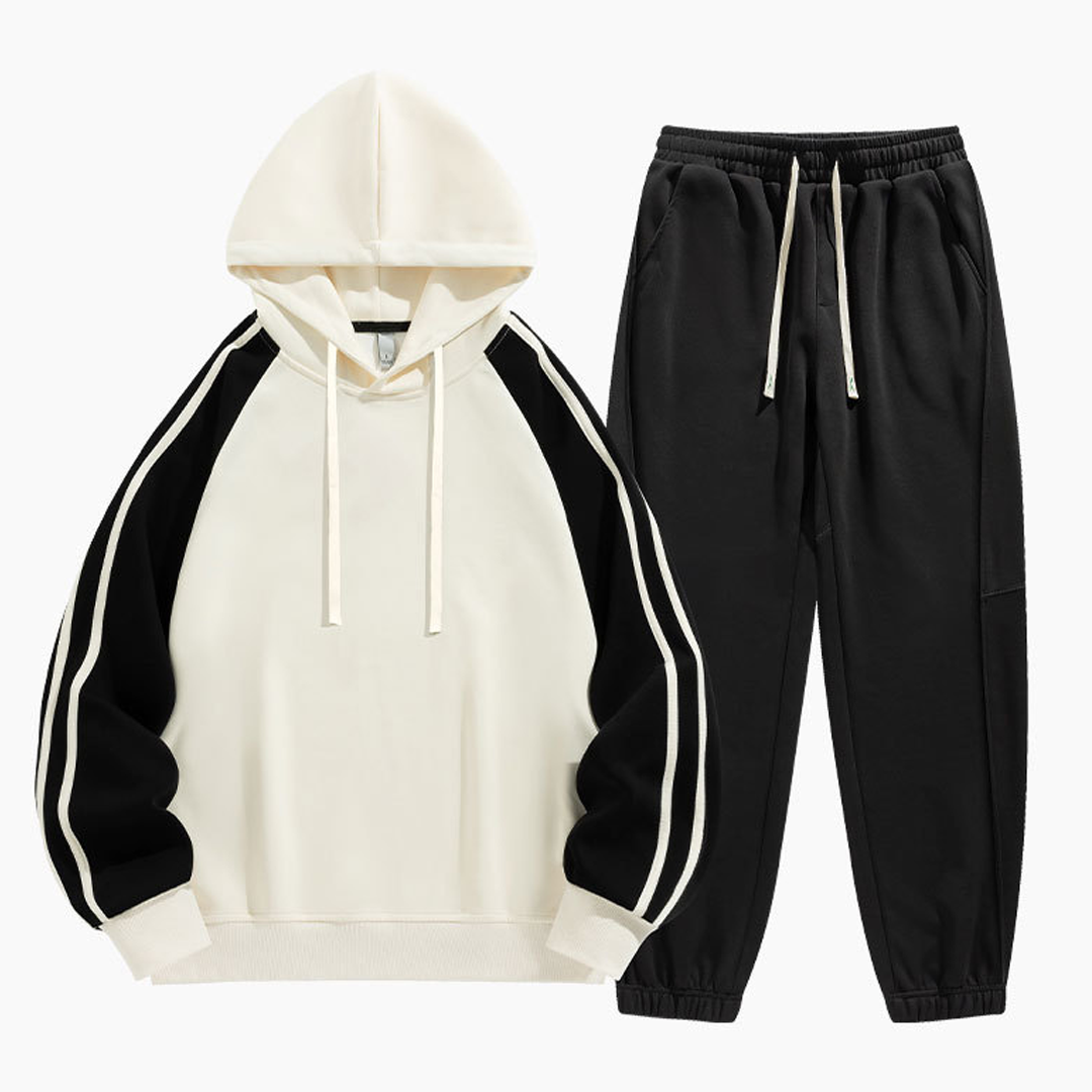 Sweatshirt and Sweatpants Ensemble